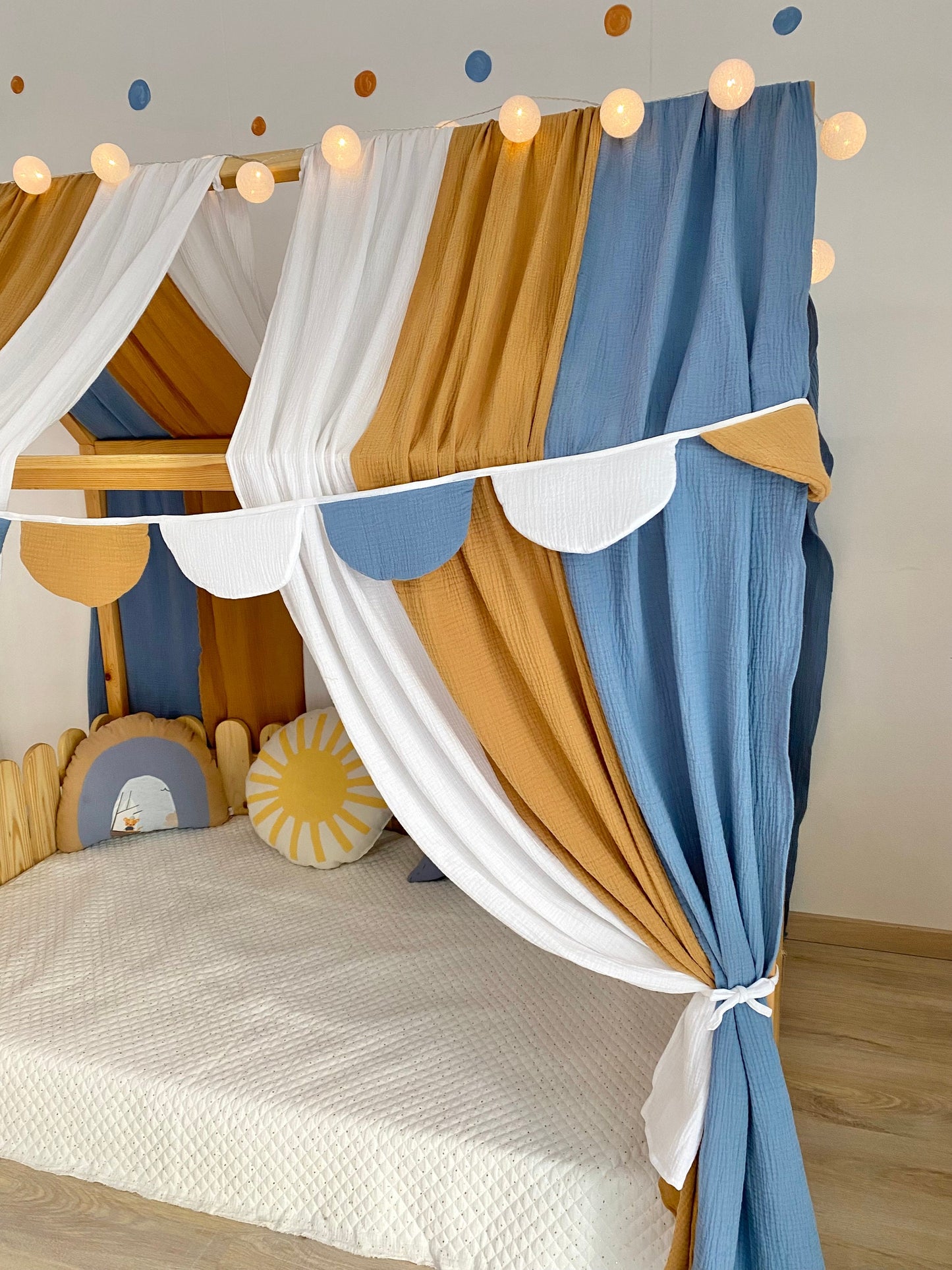 Muslin Canopy | Toddler Bed Canopy