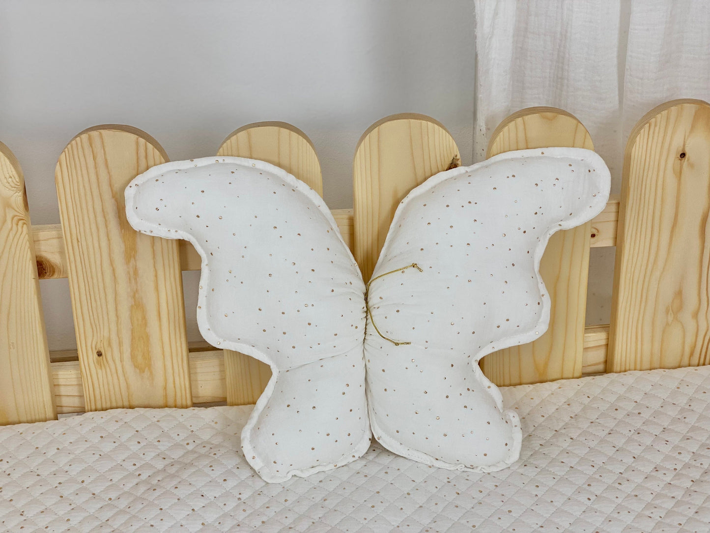 Kids Decorative Butterfly Pillow, Romantic Themed Children's Room