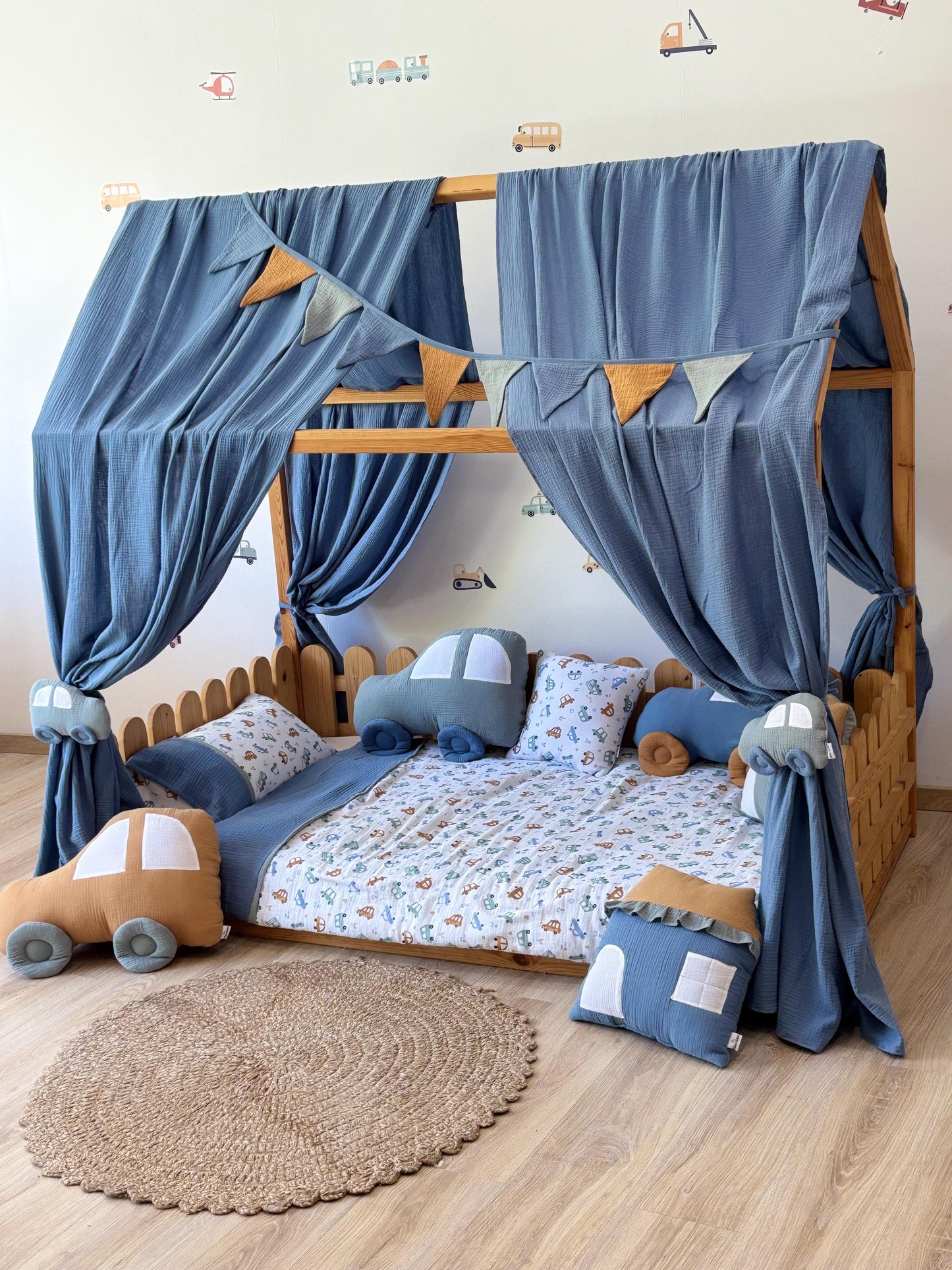 Muslin Canopy | Toddler Bed Canopy