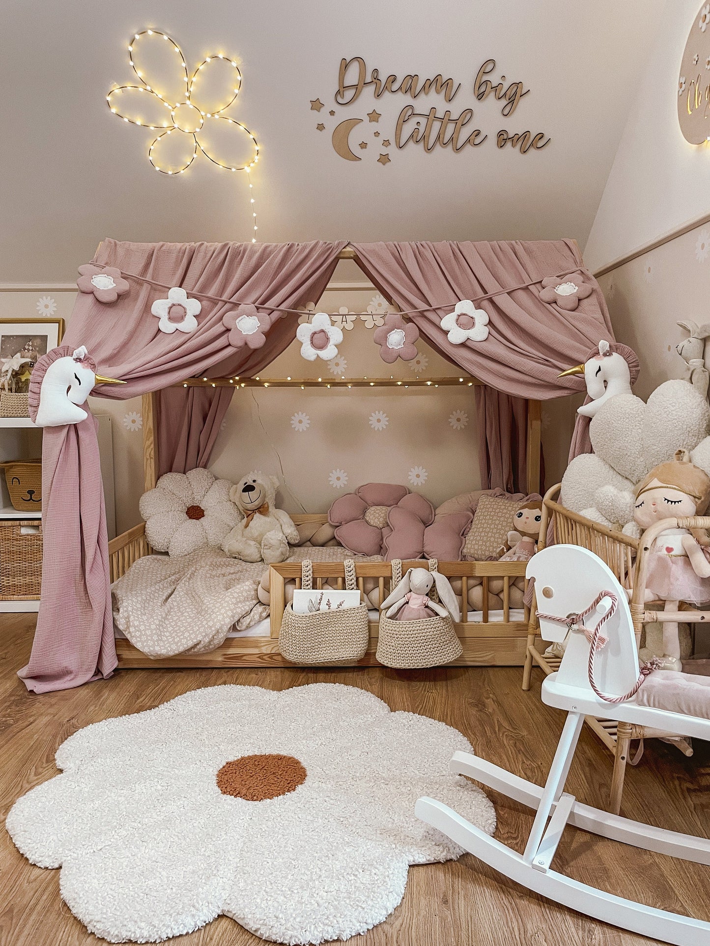 Muslin Canopy | Princess Bed Canopy | Toddler Bed Canopy