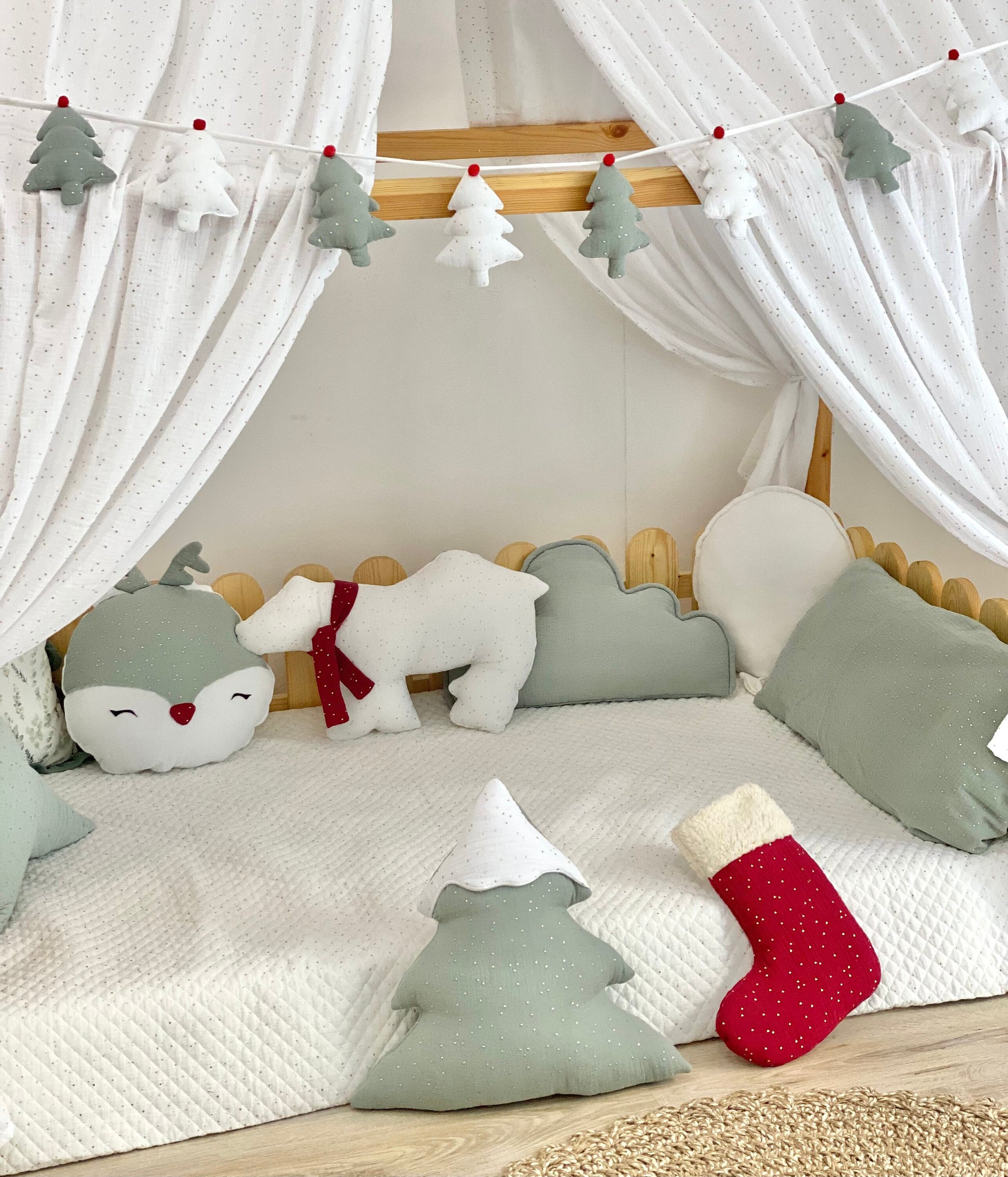 Muslin Canopy | Toddler Bed Canopy