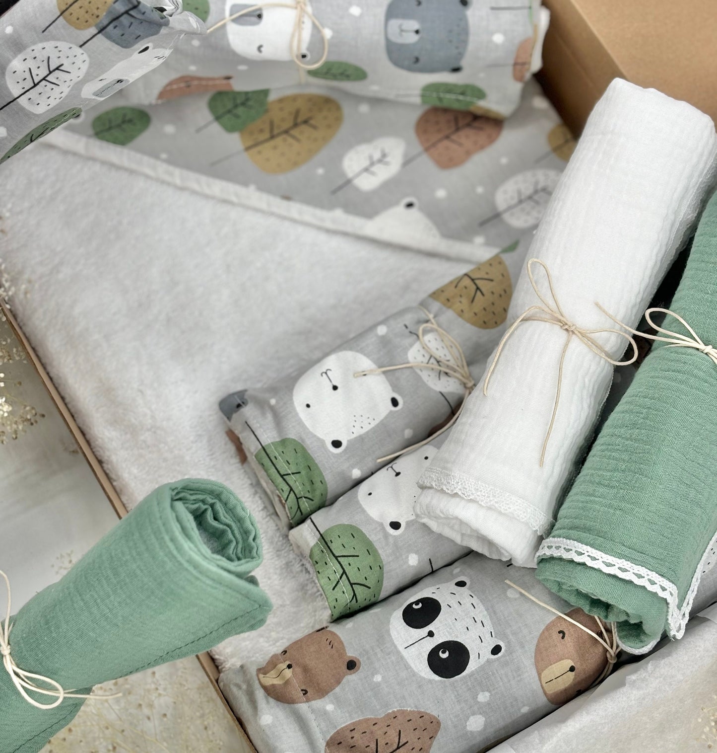 Baby box pink marble packed eco-friendly,Baby Shower Gift,Gift for new parent, Christmas gift