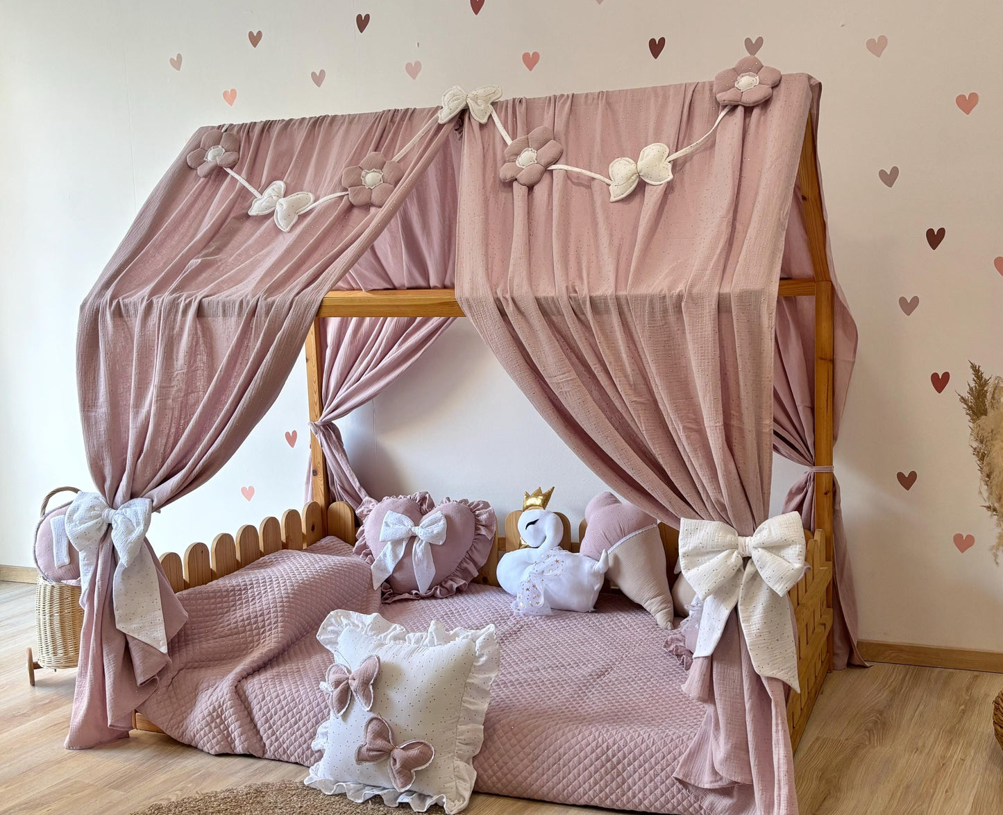 Muslin Canopy | Princess Bed Canopy