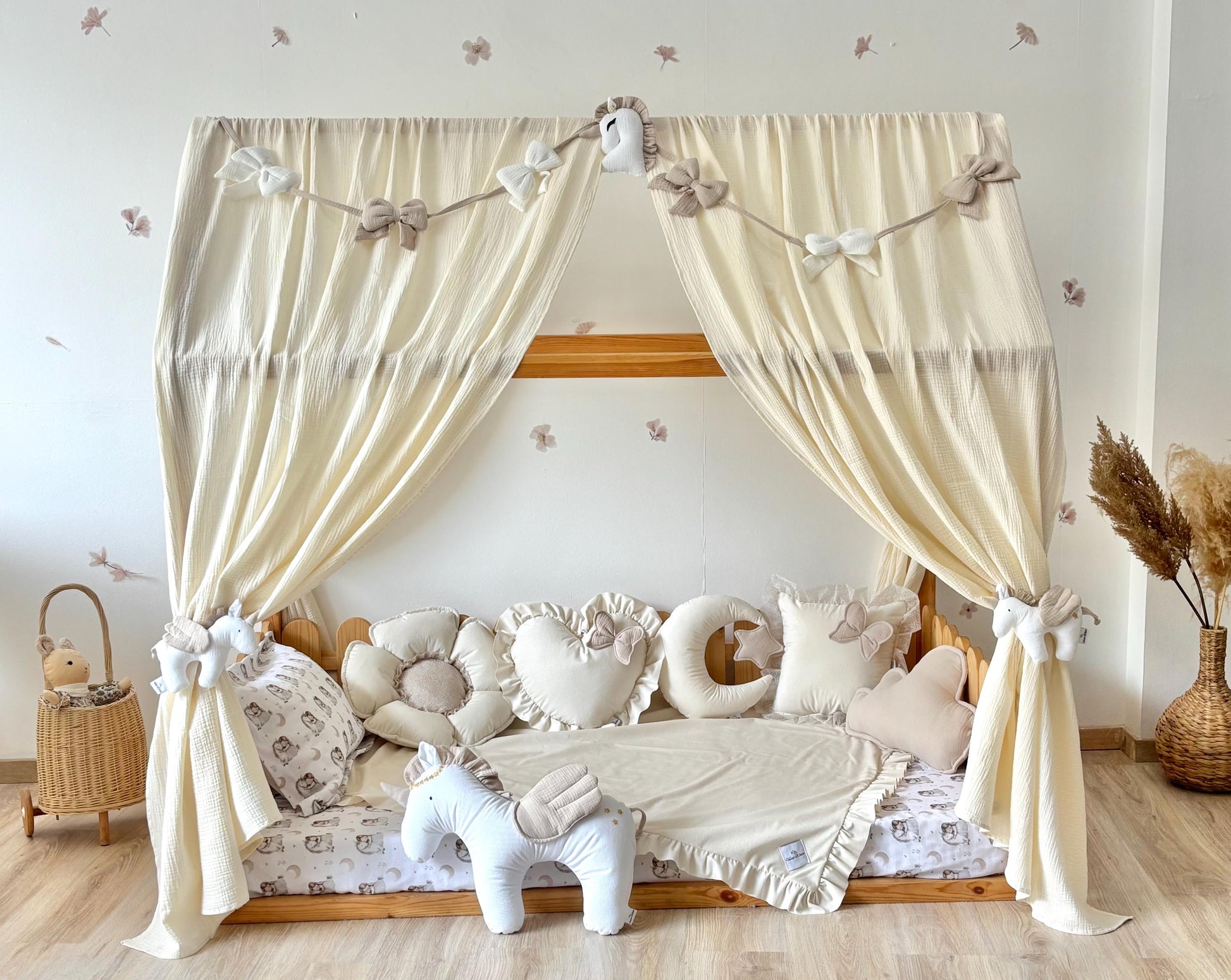 Muslin Canopy | Princess Bed Canopy