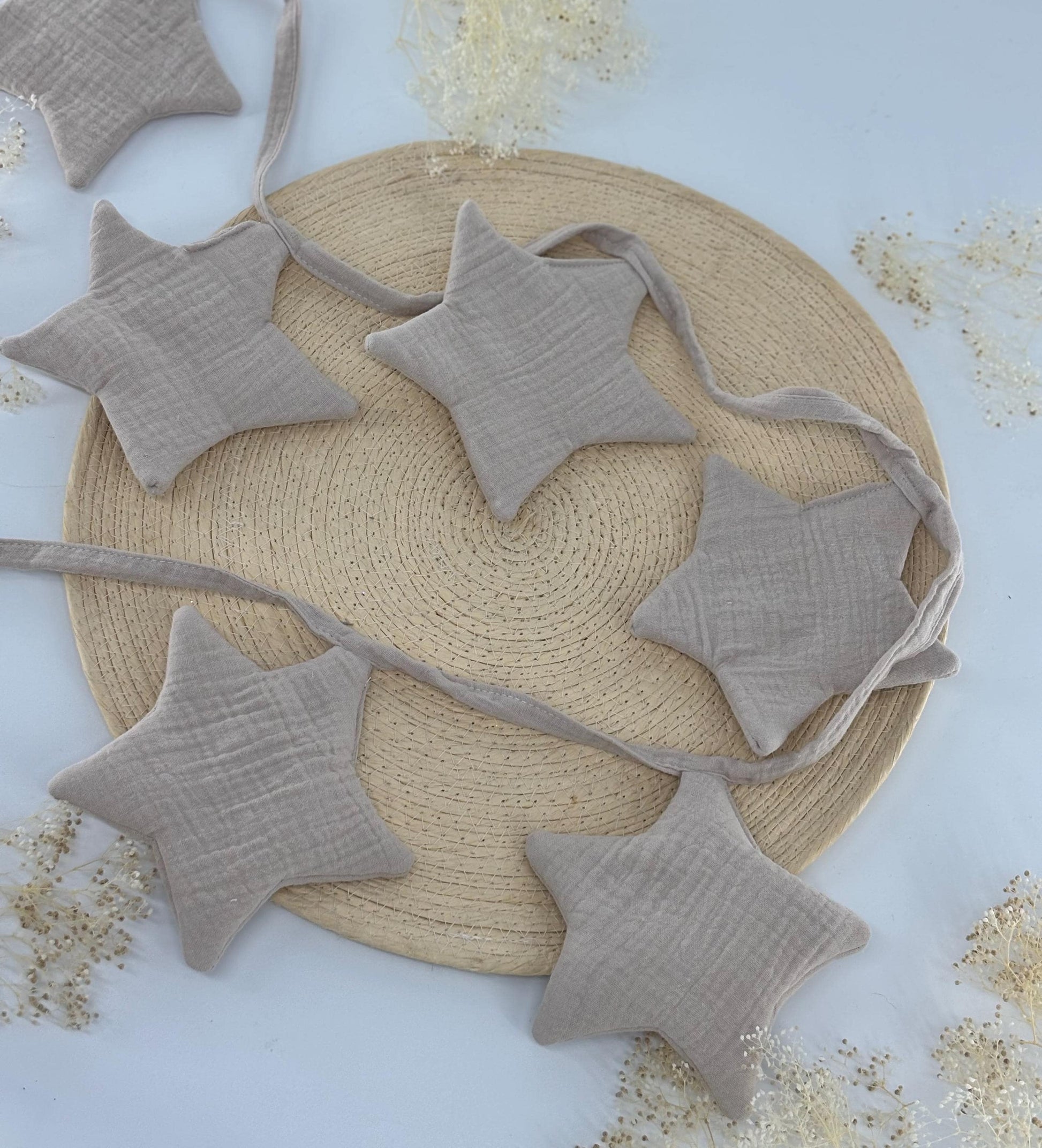 Muslin garland ,Kids garland flag