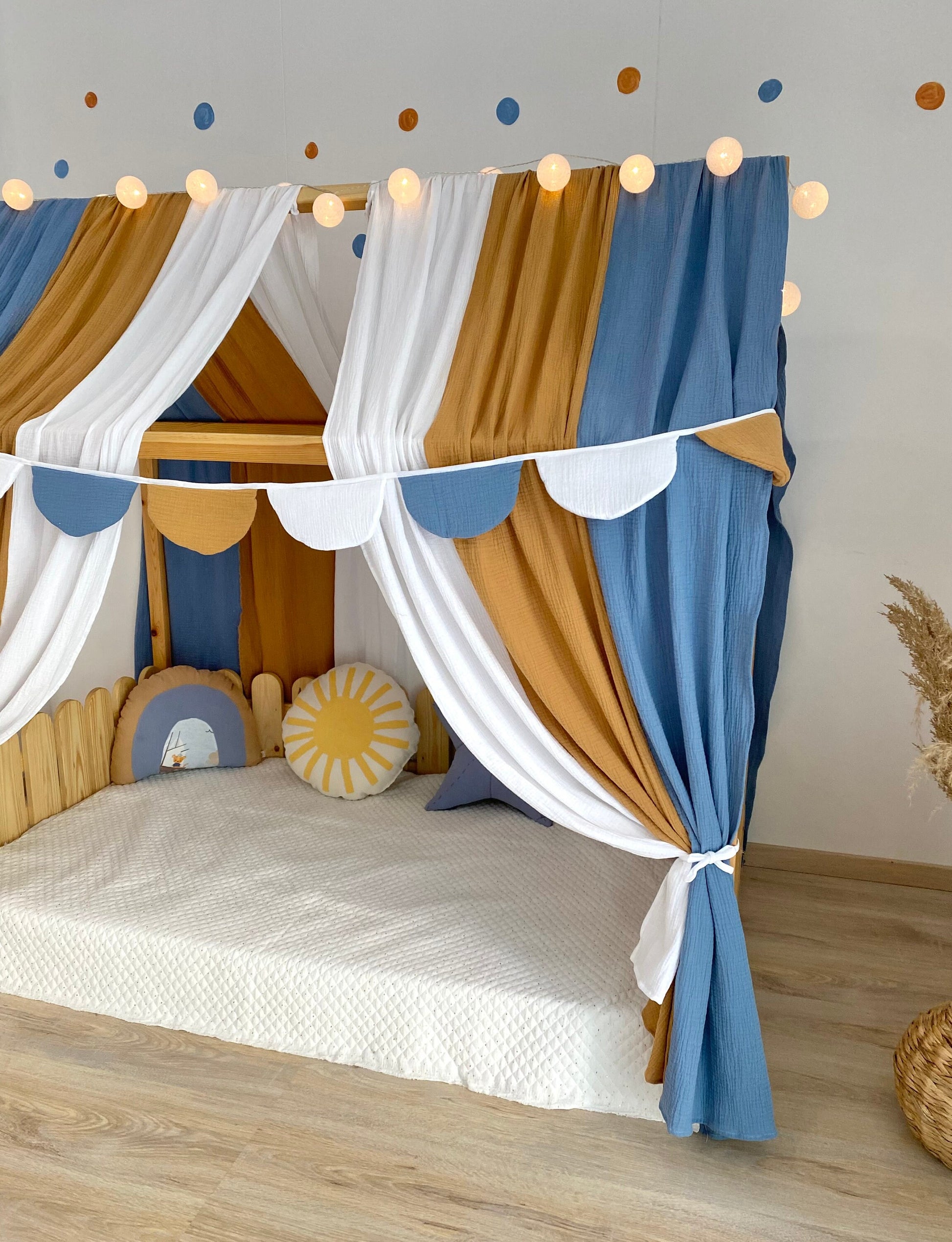 Muslin Canopy | Toddler Bed Canopy