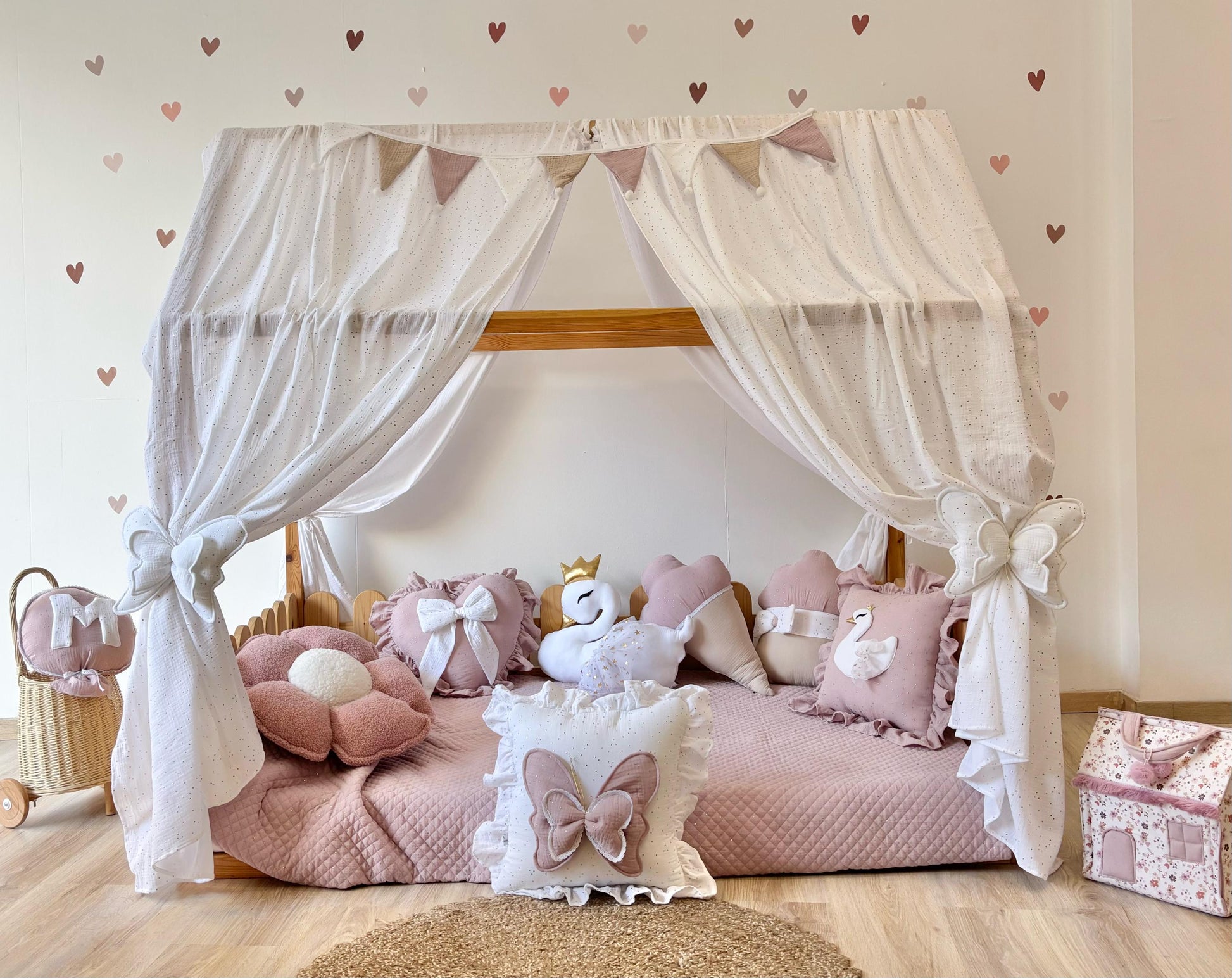 Muslin Canopy | Princess Bed Canopy
