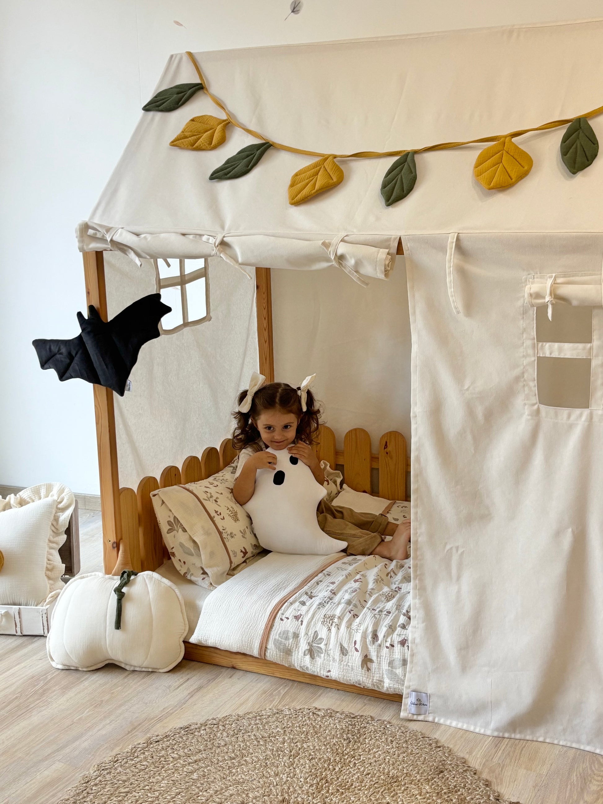 Canvas Canopy | Toddler Bed Canopy | Toddler Bed Canopy | House Bed Canopy