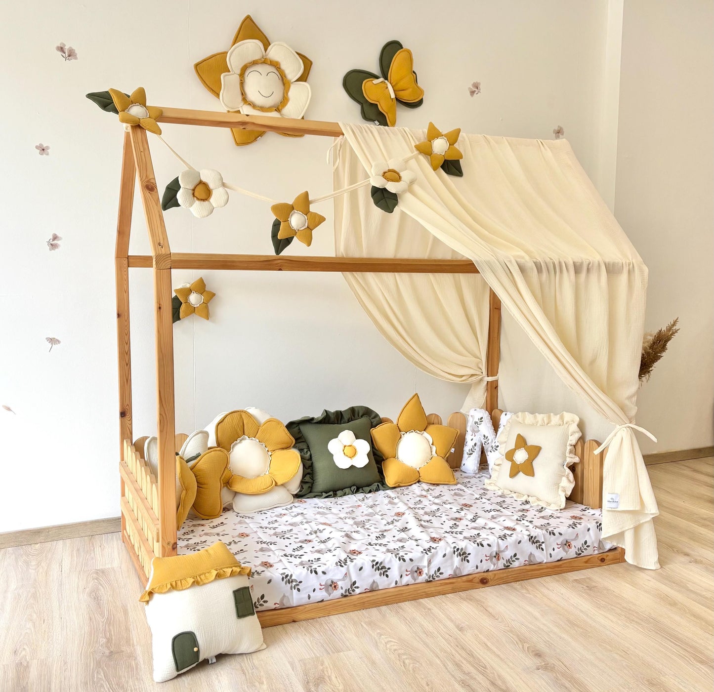 Muslin Canopy | Toddler Bed Canopy