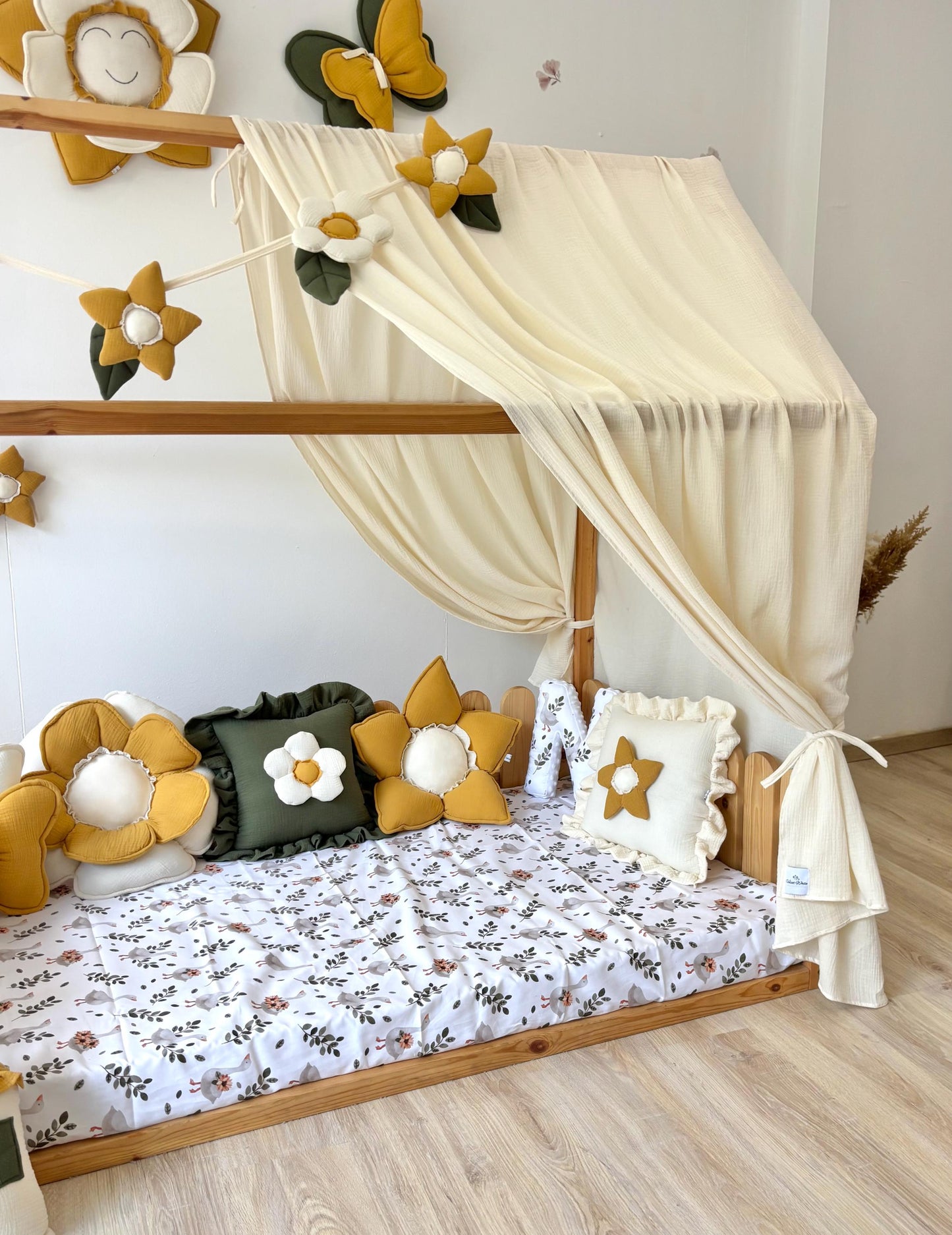 Muslin Canopy | Toddler Bed Canopy
