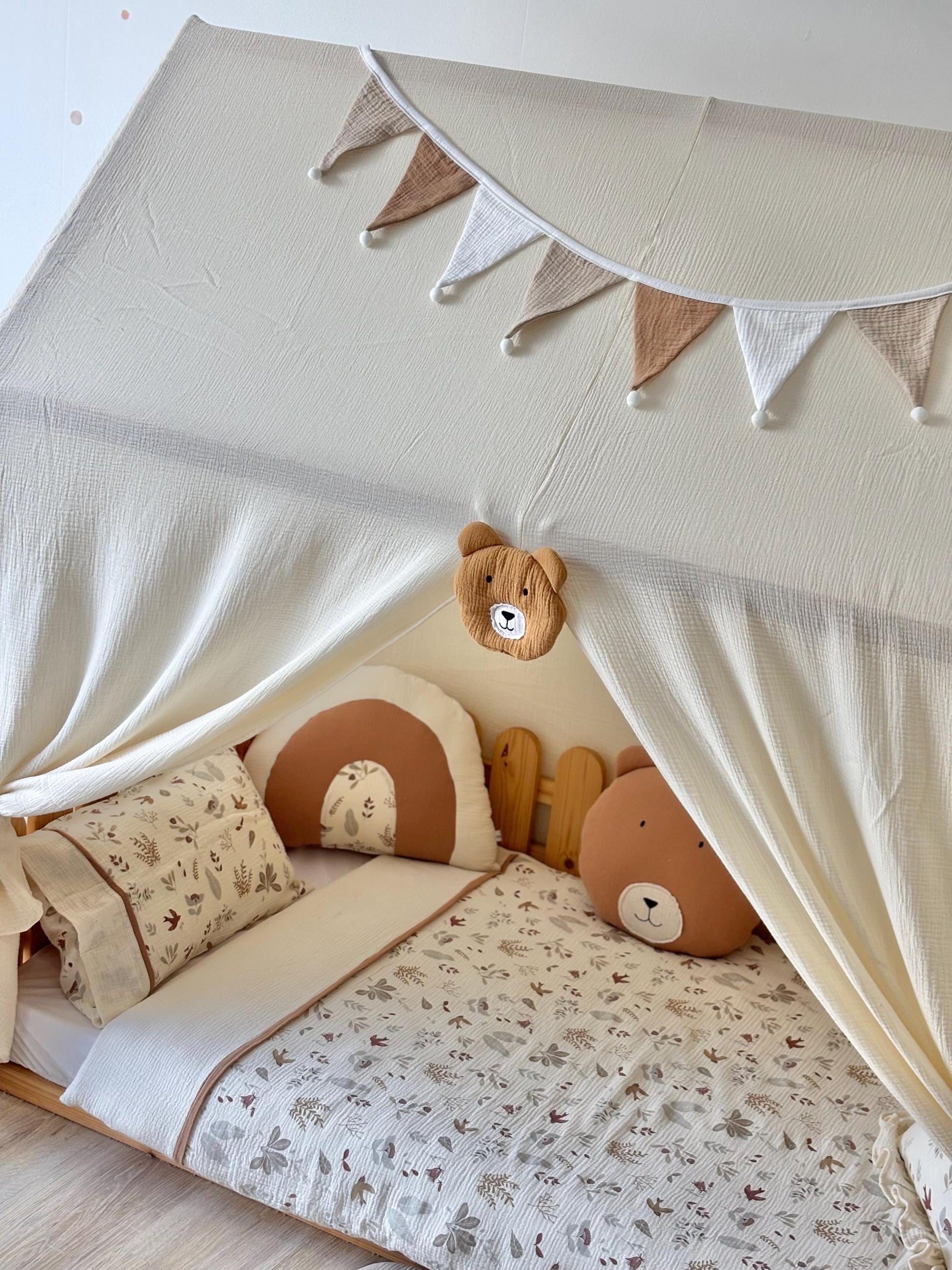 Muslin Canopy | Toddler Bed Canopy